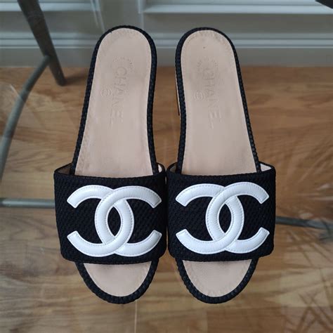 where to buy chanel slides for cheap|Chanel slides for sale.